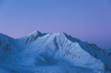 壮丽的雪山景致